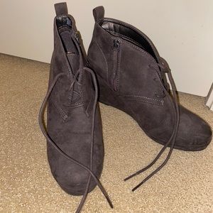 Chocolate Brown Wedges